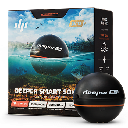 Deeper Pro+ - Deeper Smart Sonar | ディーパー スマート ソナー
